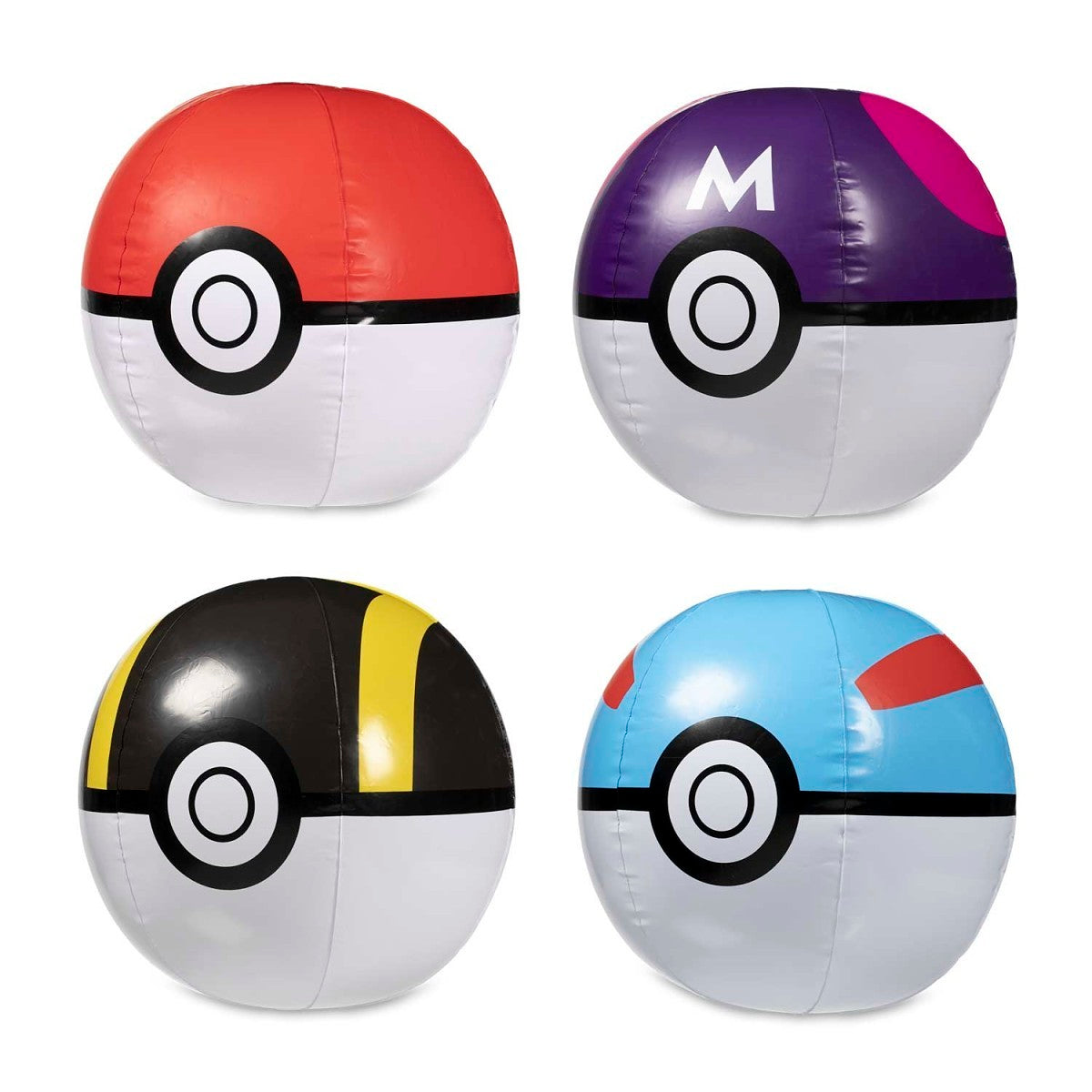 Pelotas de playa POKEBALLS 4 PACK