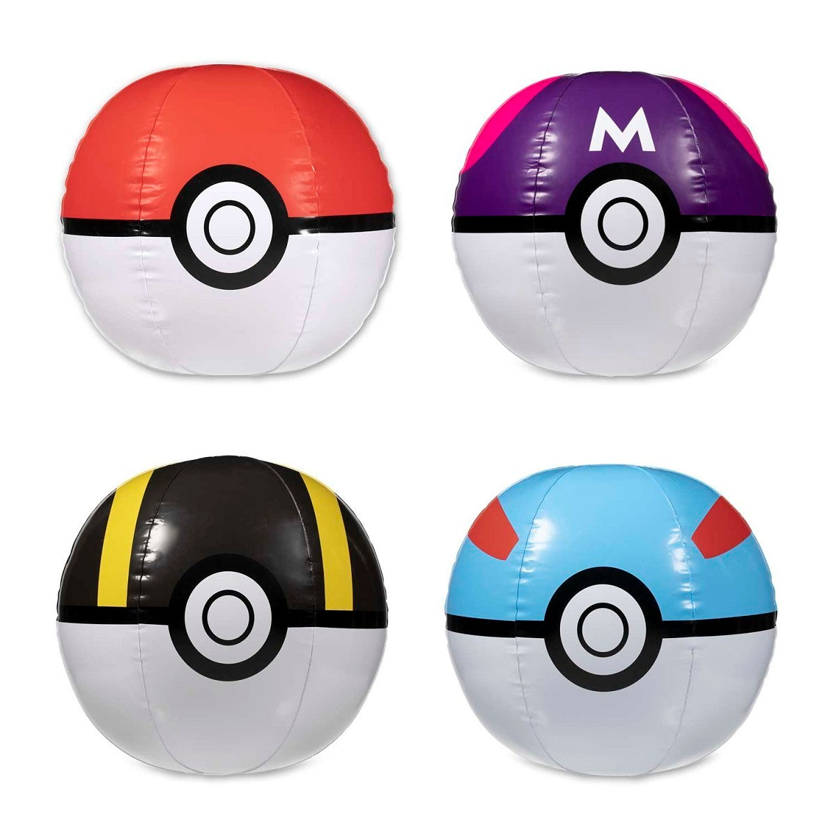 Pelotas de playa POKEBALLS 4 PACK