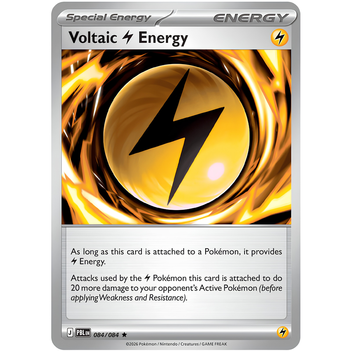 Voltaic Energy #084/84 Holo Foil