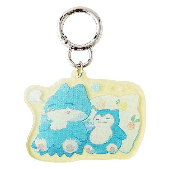 Munchlax & Snorlax Llavero de Acrílico
